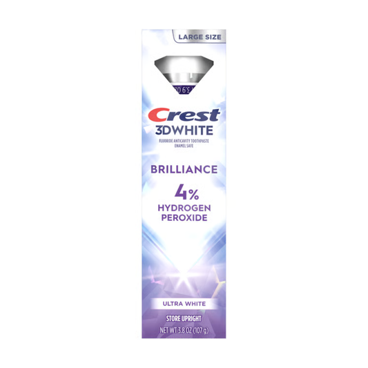 Pastă de dinți Crest 3D White Brilliance 4% Hydrogen Peroxide Fresh Mint 85g