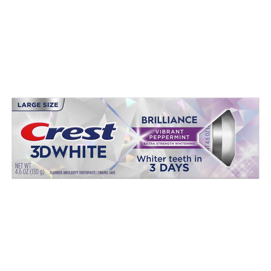 Pastă de dinți Crest 3D White Brilliance Vibrant Peppermint 130g