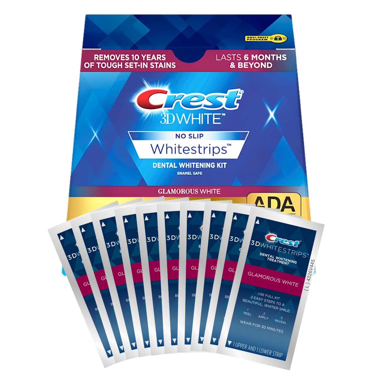 Benzi de albire Crest Glamorous 3D White Whitestrips
