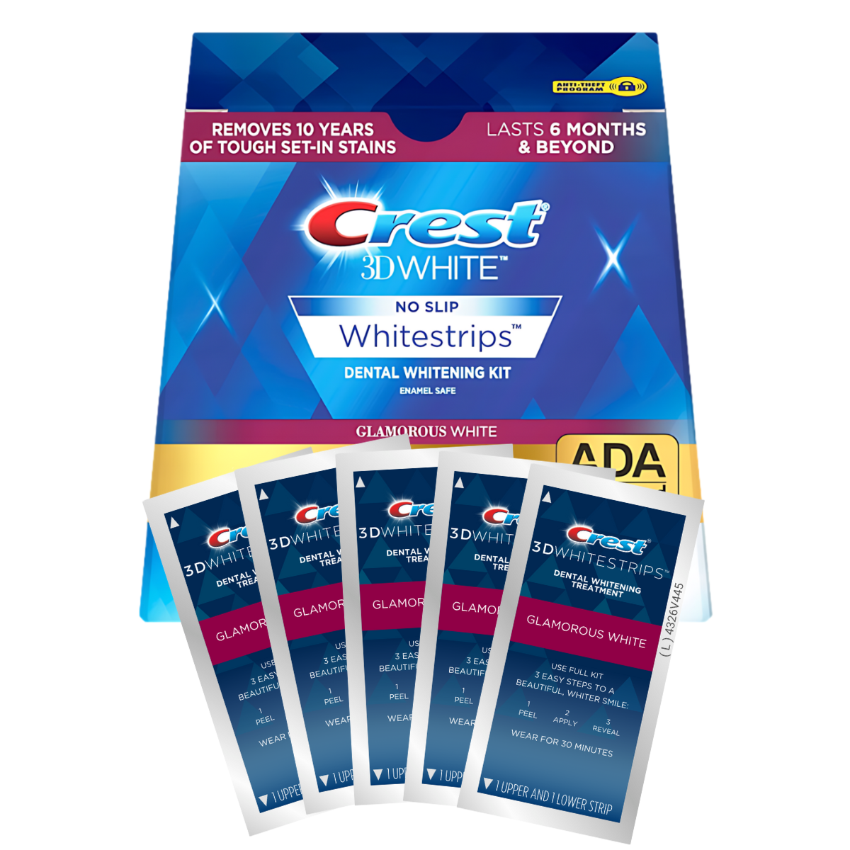Benzi de albire Crest Glamorous 3D White Whitestrips