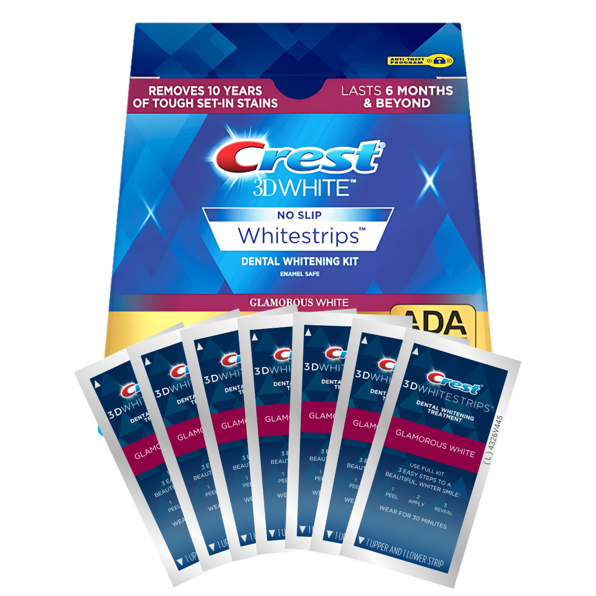 Benzi de albire Crest Glamorous 3D White Whitestrips