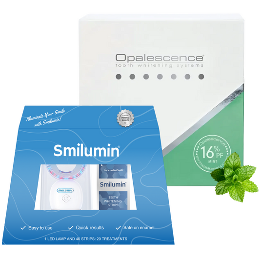 Smilumin + Opalescence 16% Mint – Set pentru albirea și îngrijirea dinților