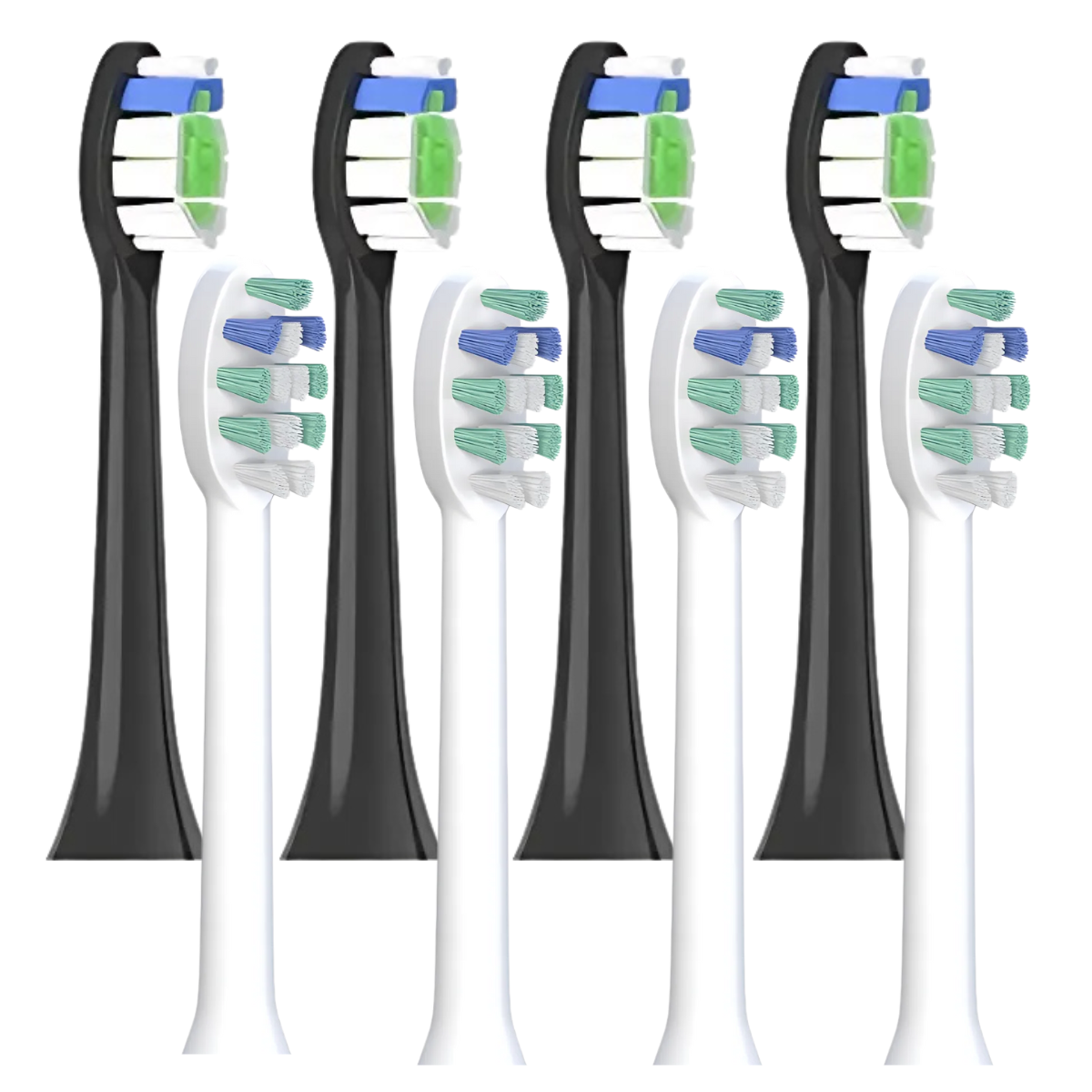 Sada 8 Náhradných Hlavíc Pre Zubné Kefky Philips Sonicare – HX-9024/YM-6044